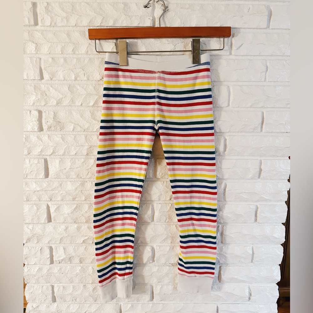 Crewcuts Long Sleeve Pajama Set in Rainbow Stripe - Picture 3 of 6